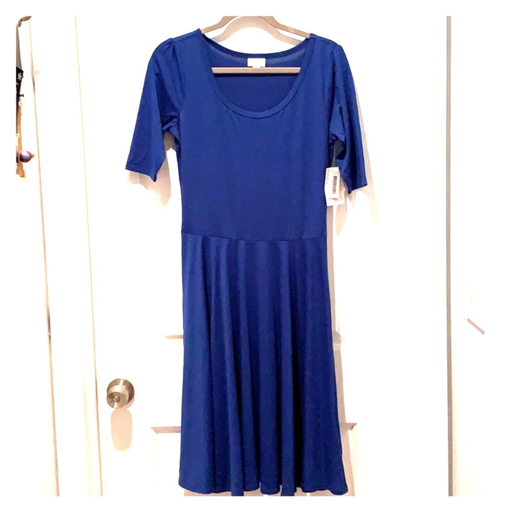 Blue LuLaRoe Nicole NWT